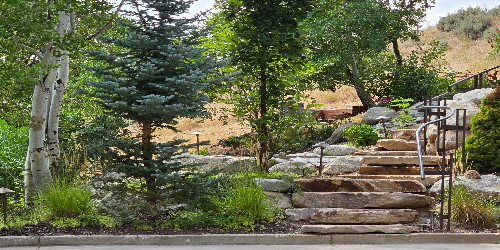 Small patio perfect for intimate gatherings